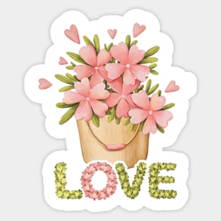 Love sticker Sticker